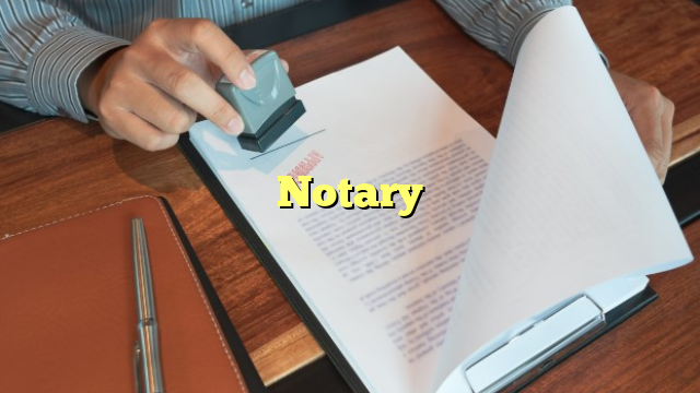 Notary